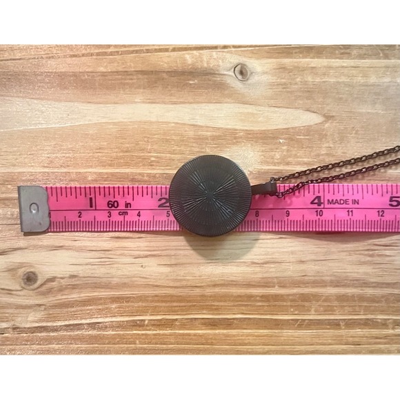 Pisces Zodiac Astrology Sign Glass Cabochon On Black Chain Pendant Necklace -New - Picture 6 of 6